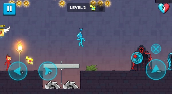 红蓝火柴人游戏1