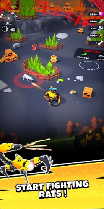 灭鼠机器人入侵游戏截图2