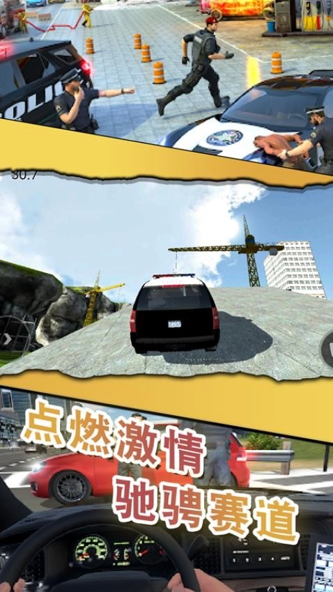 警察缉私巡查3D游戏