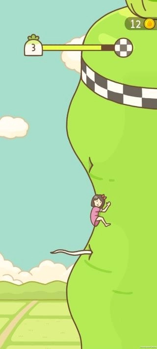 豆腐女孩爬萝卜游戏图1