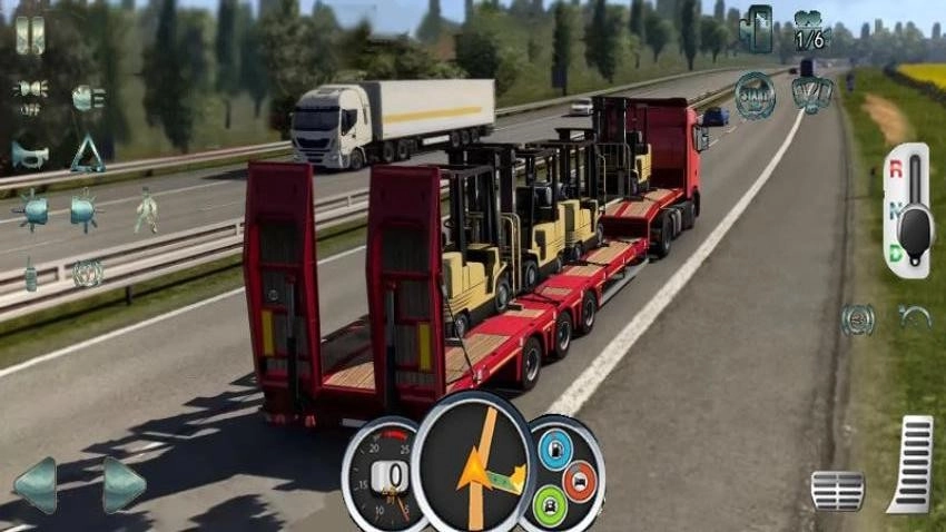 高速卡车模拟游戏图1