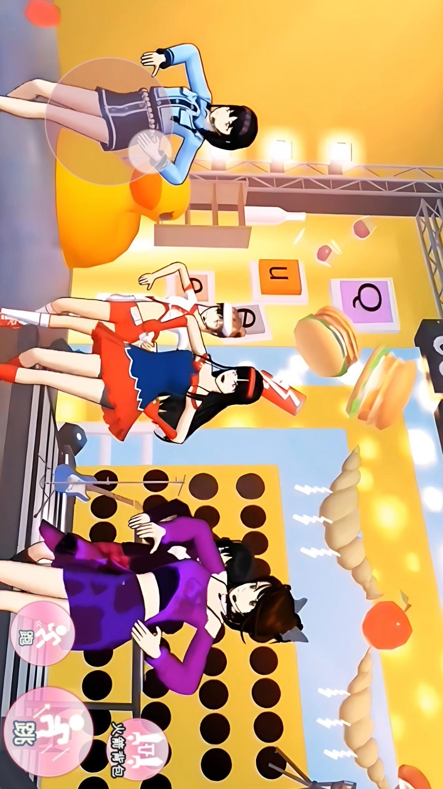 樱校女神跑酷游戏图1