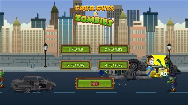 四人与僵尸游戏2