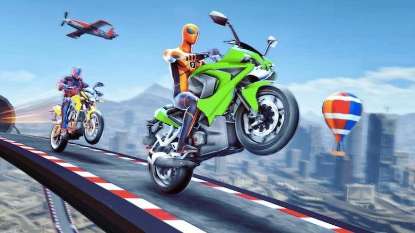 超级摩托车3d游戏图2