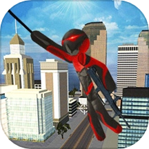 火柴人突击绳索英雄游戏