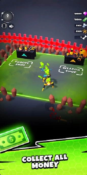 灭鼠机器人入侵游戏截图1