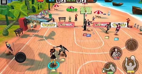 街头篮球游戏截图3