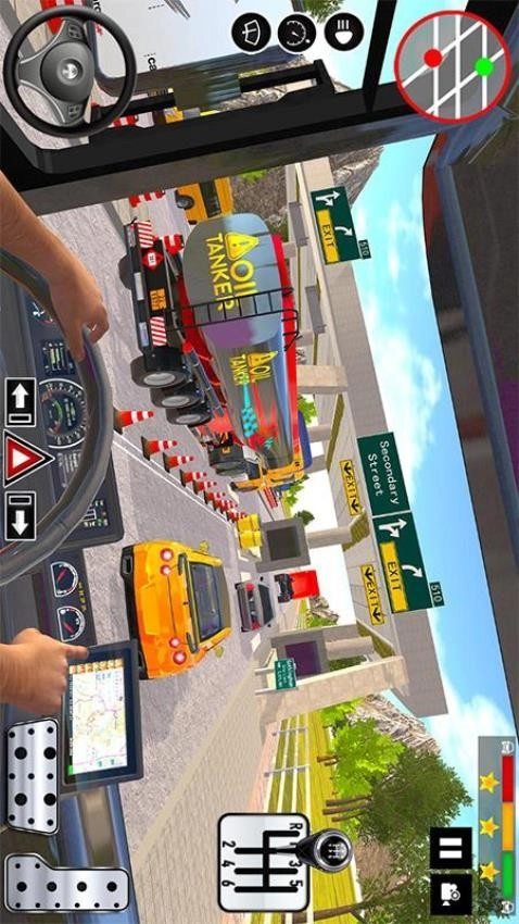 卡车货车登山模拟游戏图2