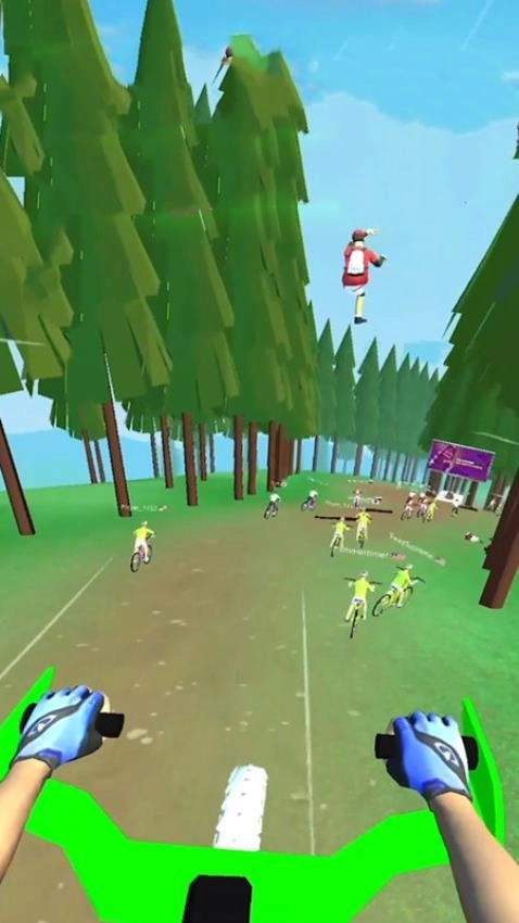 疯狂自行车游戏图1