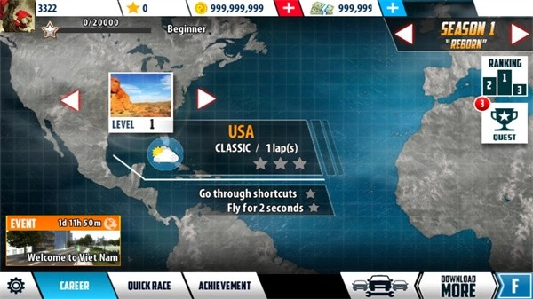 城市赛车游戏截图2