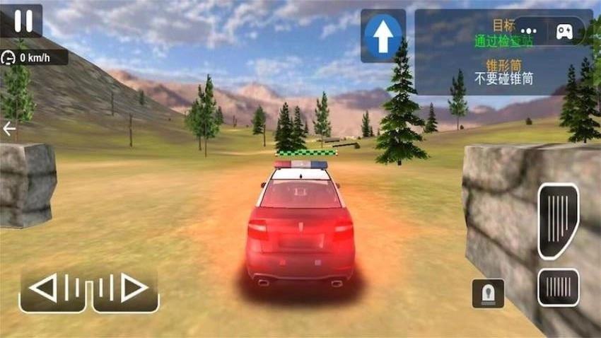 警车驾驶3D游戏2