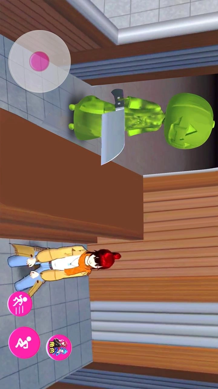 樱花女孩大战吸血鬼游戏截图2