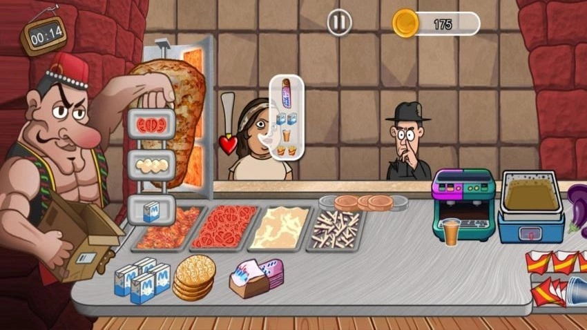 老爹沙威餐饮游戏截图1