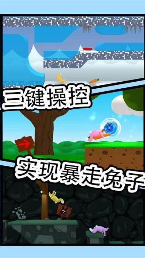疯狂兔子人游戏