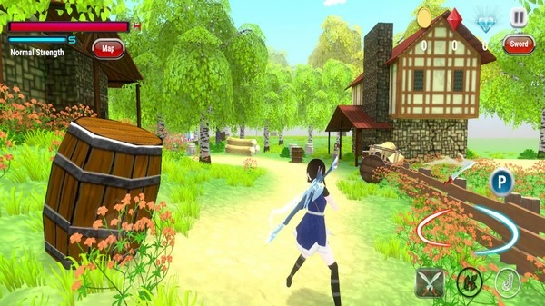 樱之武士女孩游戏图1