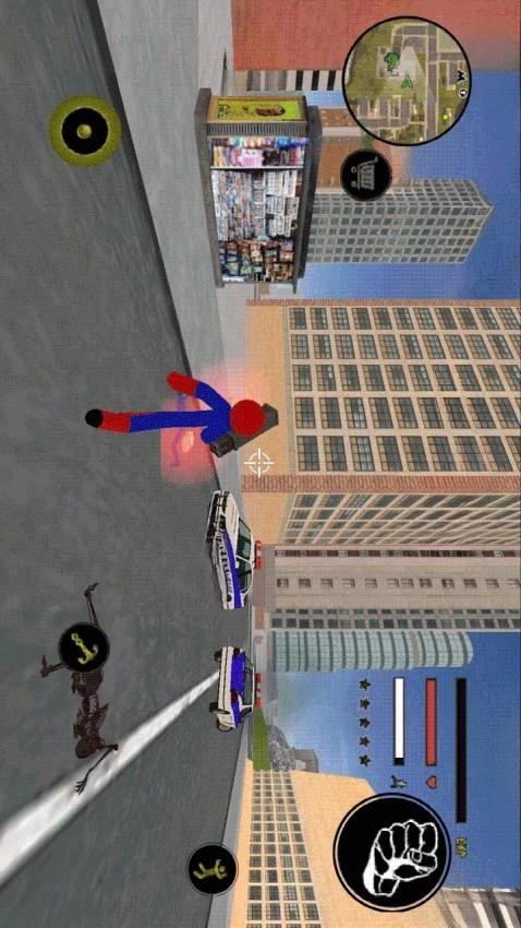 火柴人超级绳索英雄游戏图1
