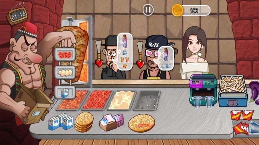 老爹沙威餐饮游戏截图3