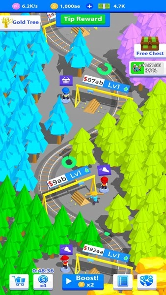 空闲伐木大亨游戏2