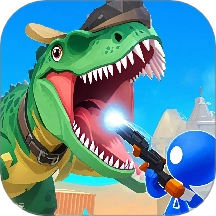 火柴人机甲恐龙游戏