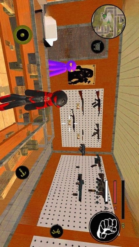 火柴人超级绳索英雄游戏图4