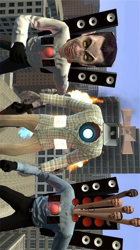 马桶人监控人大决战游戏