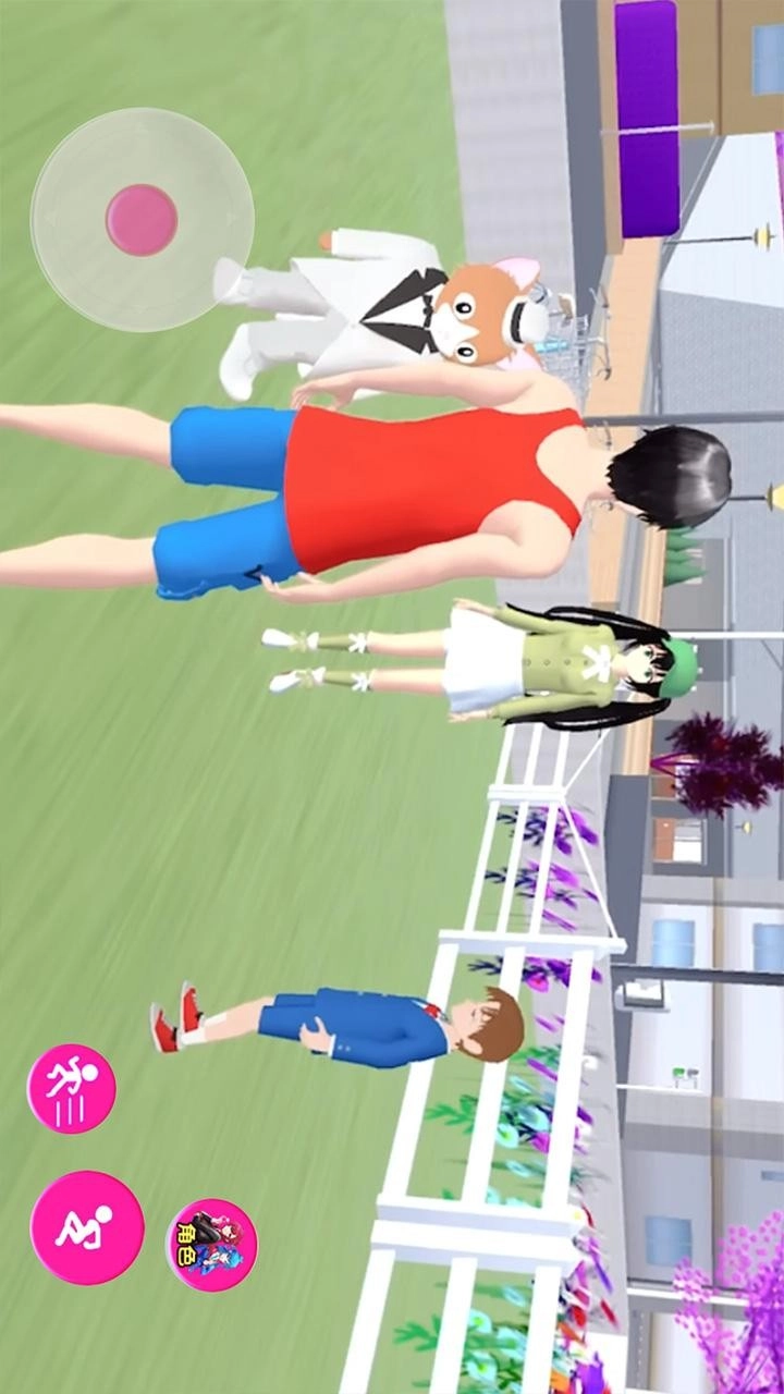 樱花女孩大战吸血鬼游戏截图3