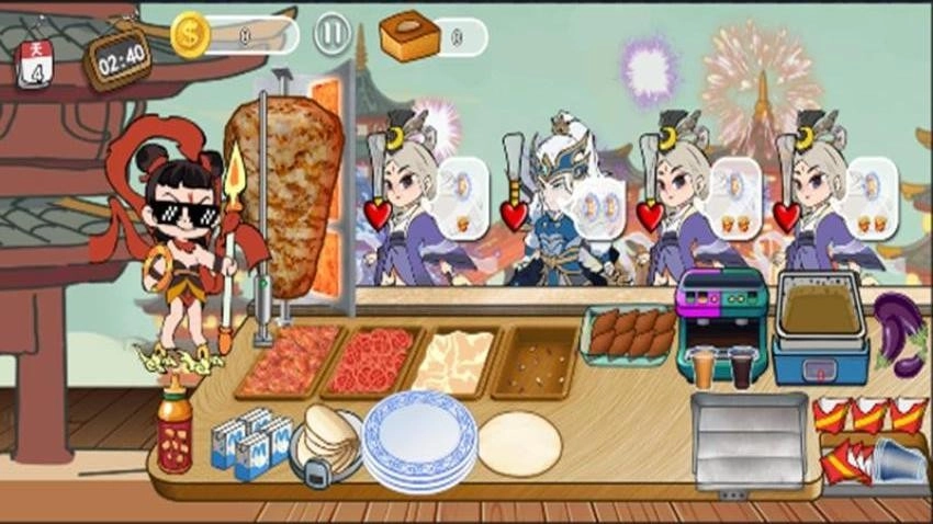 老爹卷饼摊游戏图2