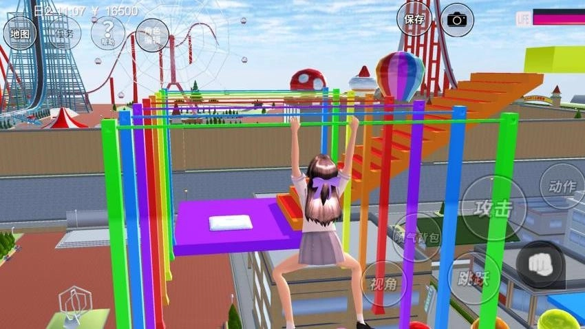 樱花女孩恋爱之旅游戏图3