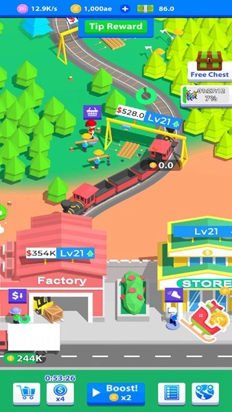 空闲伐木大亨游戏1