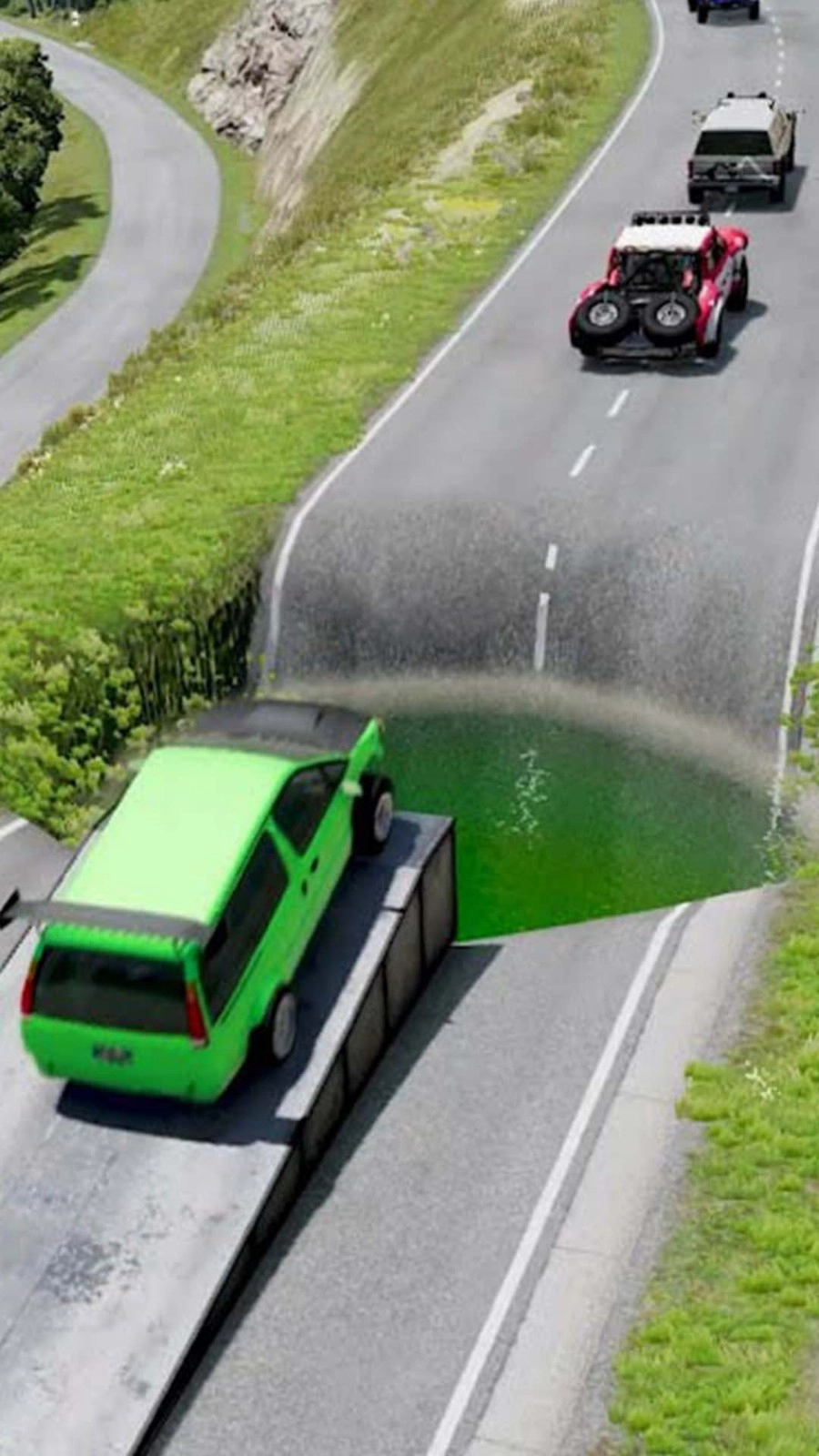 刹车失灵模拟(4)