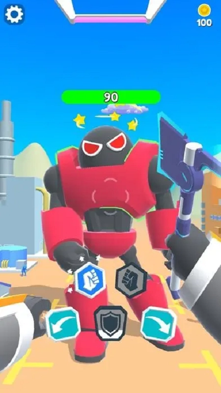 机甲战士冲锋游戏截图1