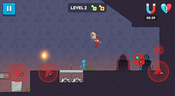 红蓝火柴人游戏2