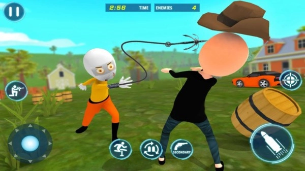 绳索刺客火柴人游戏图2