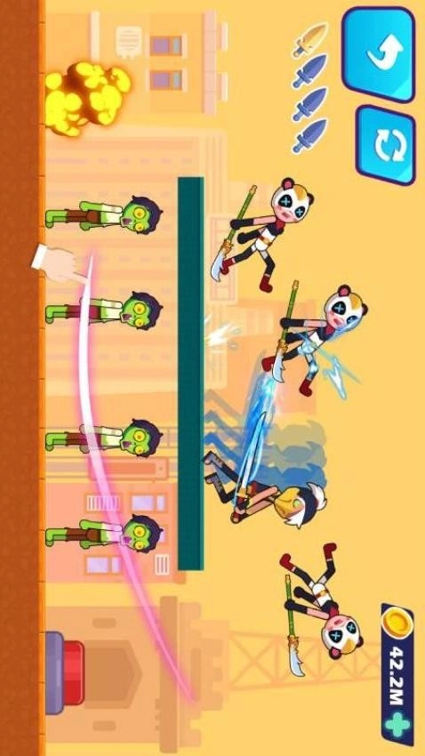 忍者一刀切游戏截图2