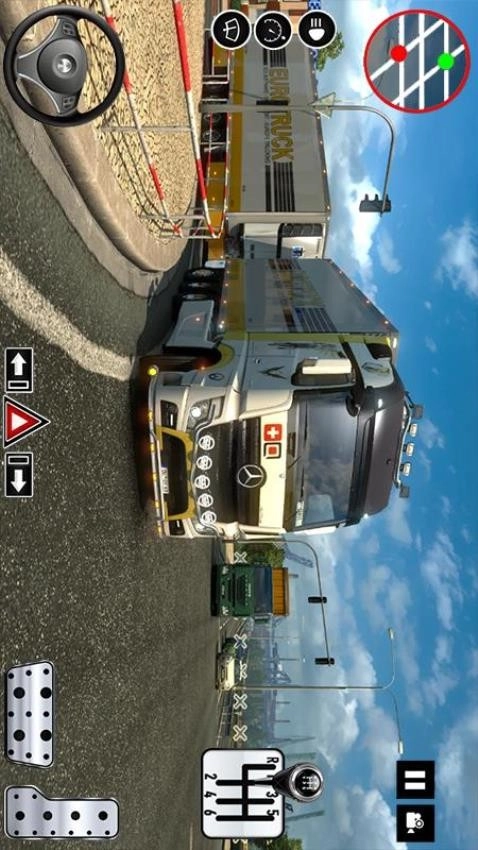 卡车货车登山模拟游戏图1