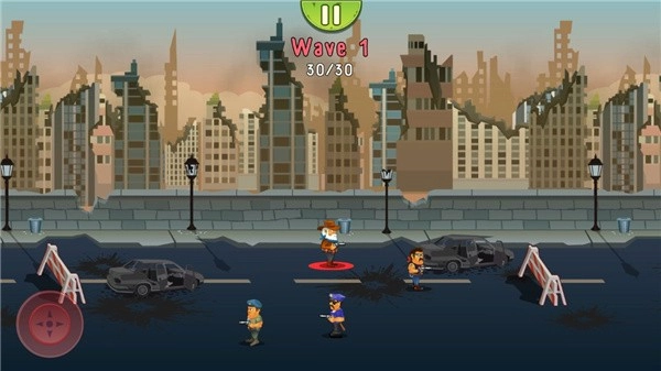 四人与僵尸游戏1