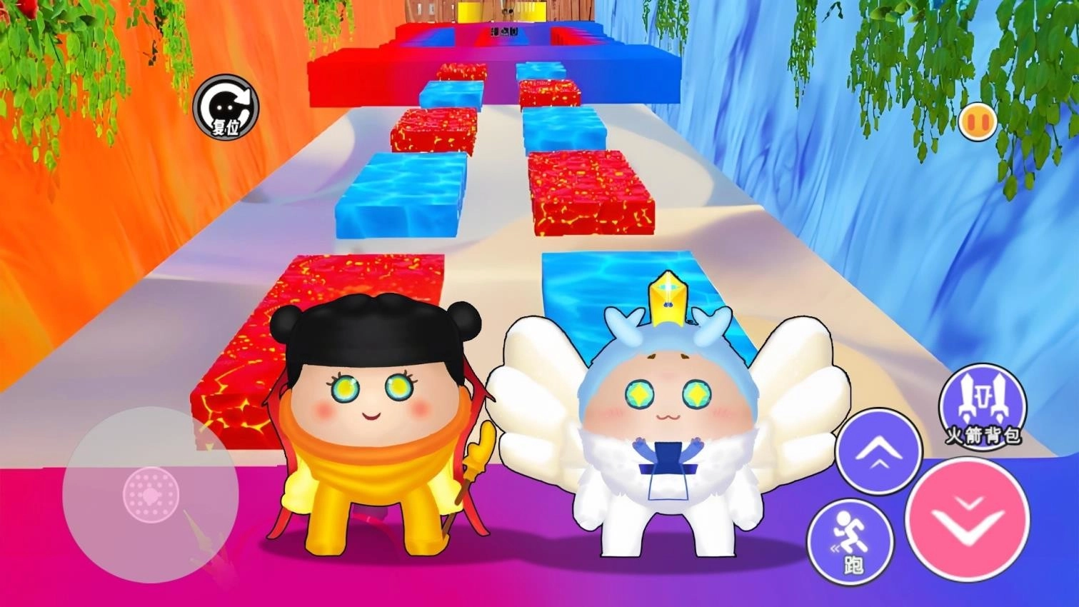 双人闯关挑战游戏图1