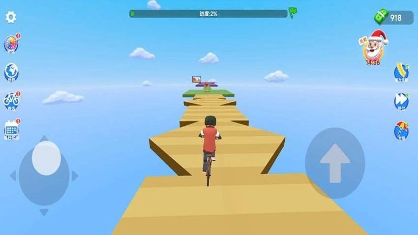 越野山地自行车游戏图2