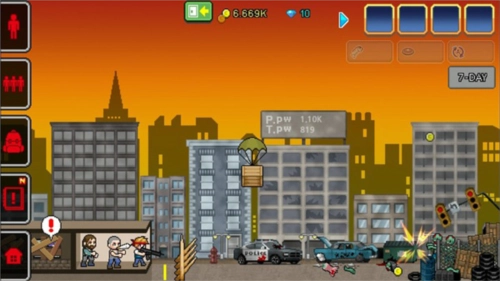 100天扫除僵尸游戏图片2