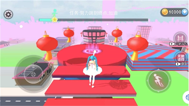 校园女生跑酷图3