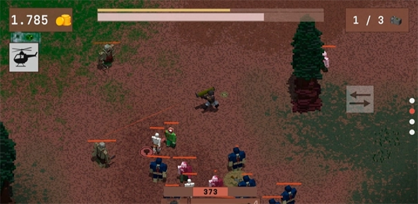 僵尸生物区战场