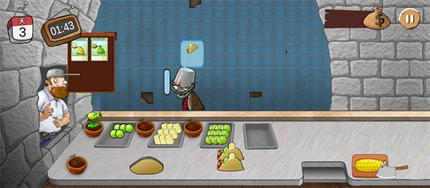 沙威玛大战僵尸正版图1