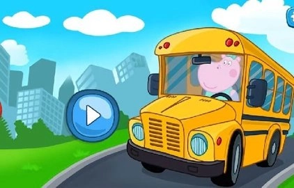 佩奇小镇迷你校车图2