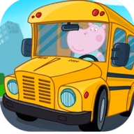 佩奇小镇迷你校车