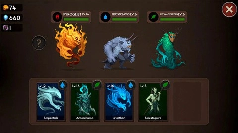 黑暗之石卡牌战斗图2