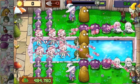 植物娘大战僵尸重置版1