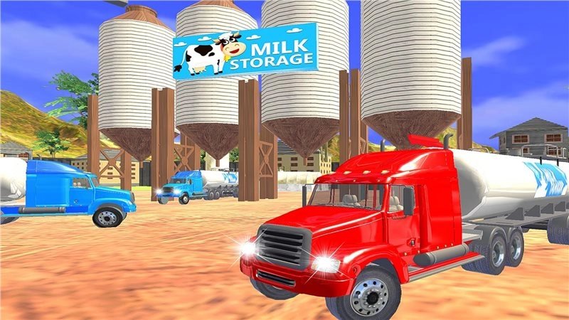 牛奶运输罐车3D（MilkTruck）图3