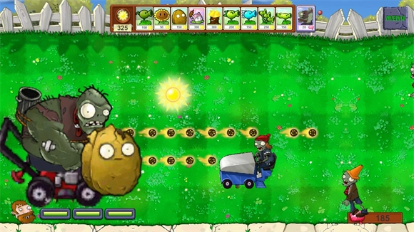 赛车大战僵尸戴夫版图1