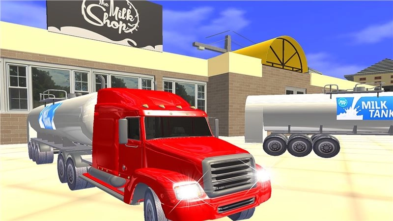 牛奶运输罐车3D（MilkTruck）图1