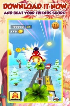 城堡女士丛林奔跑(CastleLadybugJungleRun)